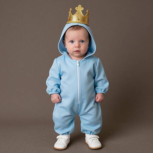 Newborn Prince in Royal Costume