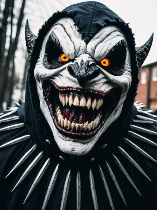 Horror Editorial: Man in Beast Costume