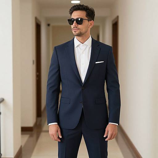 Man in Summer Formal Wear