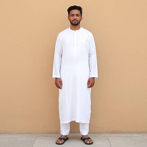 Man in Traditional Summer Shadi Dress