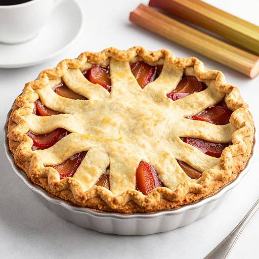 Simple Rhubarb Pie Recipe