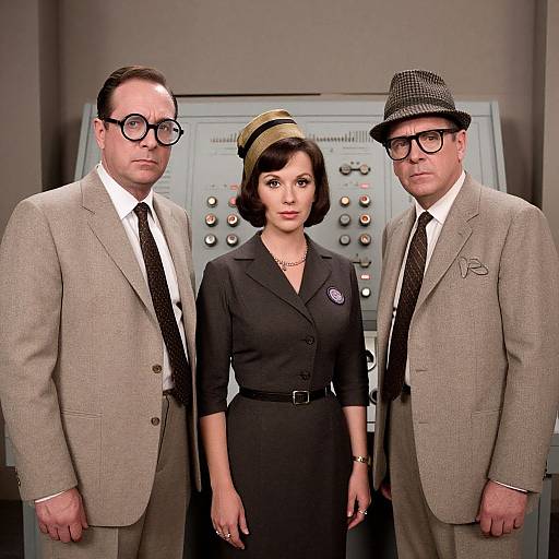 1960s Sci-Fi Trio with Vintage Vibe