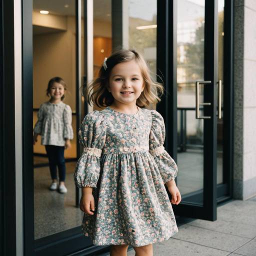 Charming Fashion Portrait of a Toddler Girl