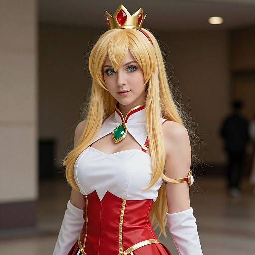 Realistic Princess Hibana Cosplay