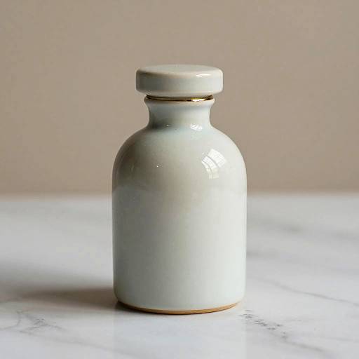 Matte Pastel Ceramic Perfume Bottle