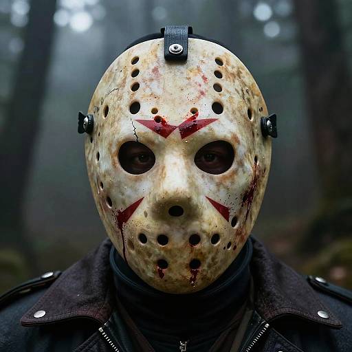 Jason Voorhees Terrifying Close-Up