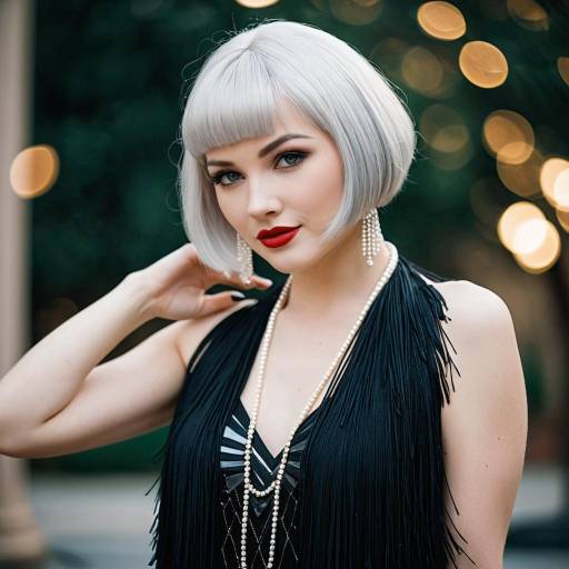 Elegant 1920s Cosplay with Cécile