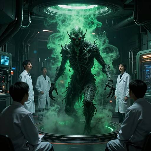 SCP-001 Emerging in Secret Lab