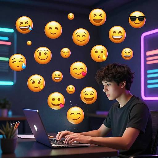 Removing Emojis from Digital Art
