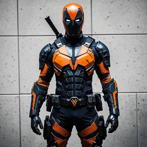 High-Tech Deathstroke Cosplay Costume Design