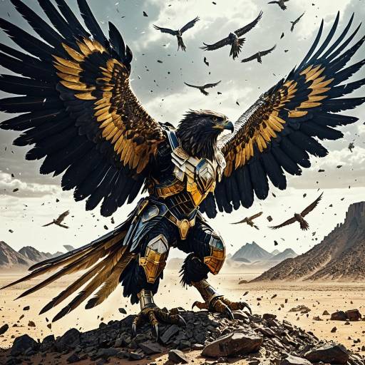 Majestic Hawk vs. Alien Beast Showdown