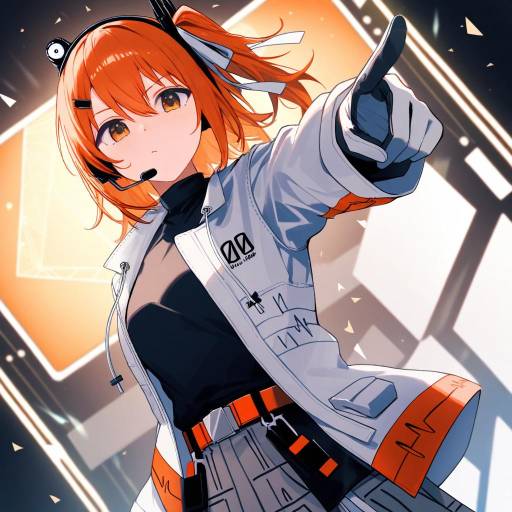 Vibrant Virtual Cowgirl in Action