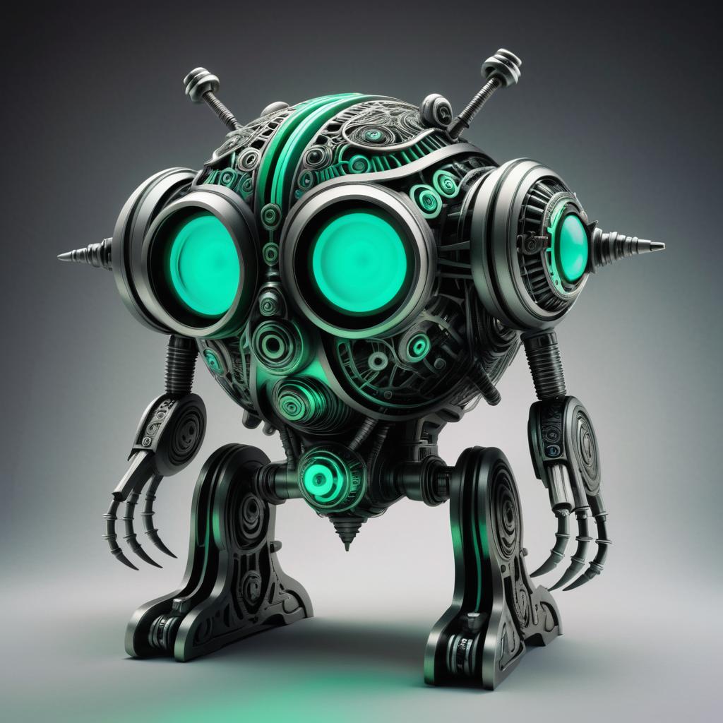 Unsettling Symmetry: Mechanical Creature Design