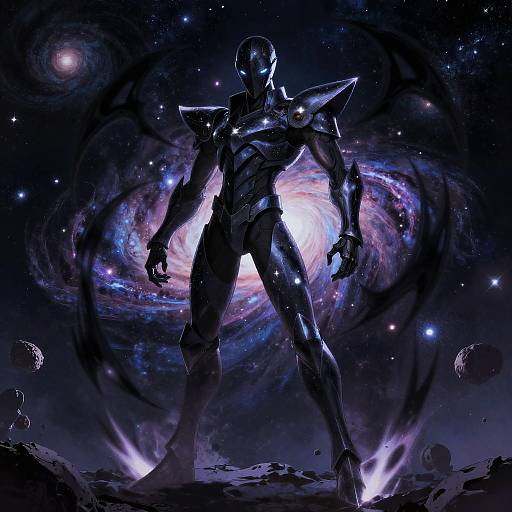 Cosmic Void Stalker in Starry Armor