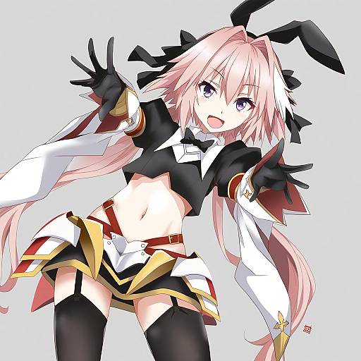 Illustration of Astolfo (saber) (fate), fate (series) in the style of Aoi manabu