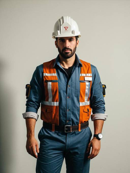 Realistic Man Cosplaying as The Engineer