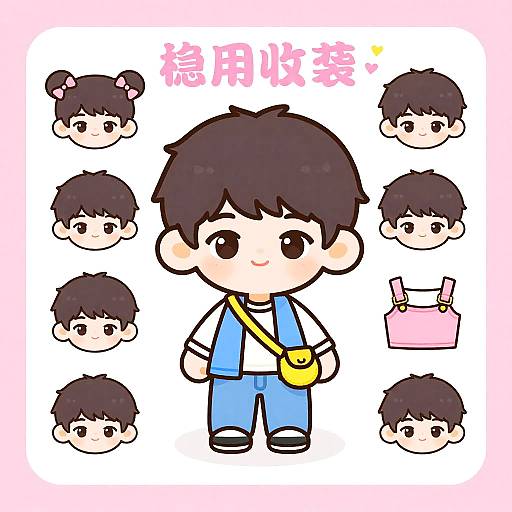 Chibi Maker Avatar Creation Concept