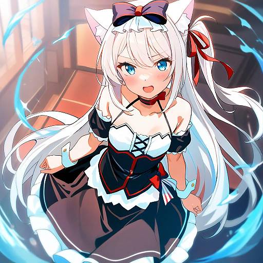 Illustration of Hammann (azur lane), azur lane in the style of Shiitake taishi