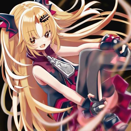 Illustration of Akatsuki uni, uni create in the style of Shino (eefy)