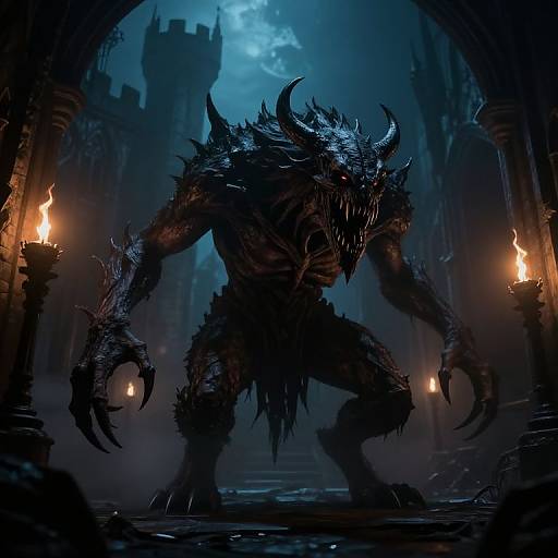 Fierce Fantasy Shadow Monster