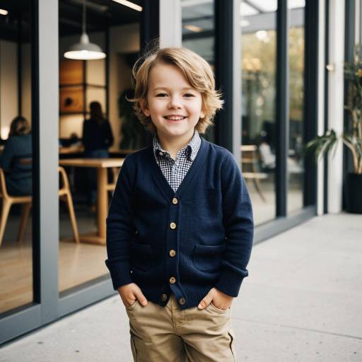 Stylish Toddler Portrait in Natural Light