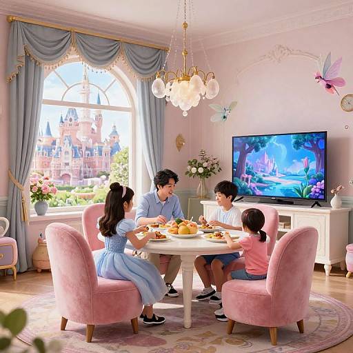 Magical Family Dining with Fairies