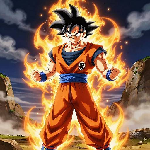 DBZ Qui Intense Battle Aura