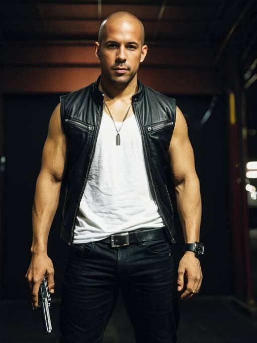 Dominic Toretto Cosplay: Realistic Photo Shoot