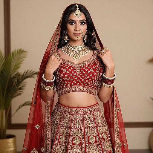 Elegant Bridal Lehenga Choli Design