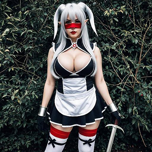 Cosplay photo of aldra (queen's blade). Costume clothes