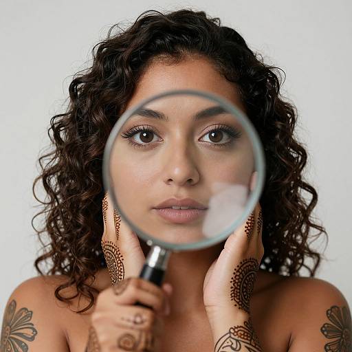 Photorealistic Latin Woman Portrait