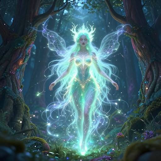 Naxida as Mystical Forest Spirit