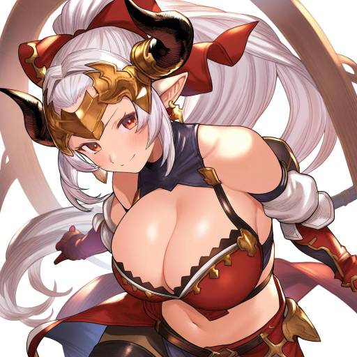 Illustration of Aliza (granblue fantasy), granblue fantasy in the style of Koyama shigeru