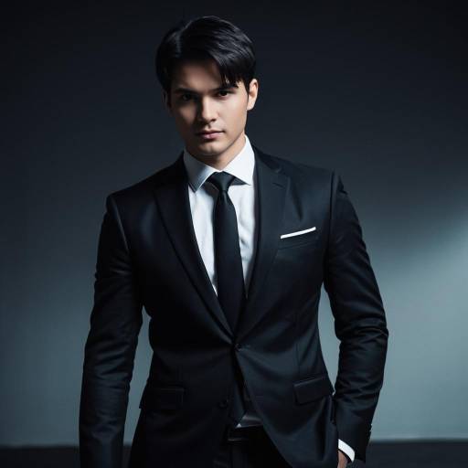 Stylish Boris Kaplun Cosplay Portrait