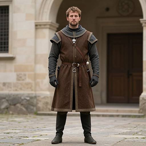 Medieval Knight Costume Portrait