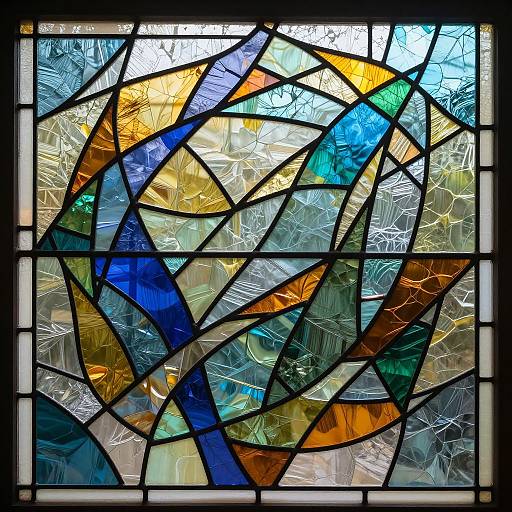 Complex Stained Glass Pattern Generator