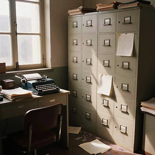 Vintage Office Clutter and Records