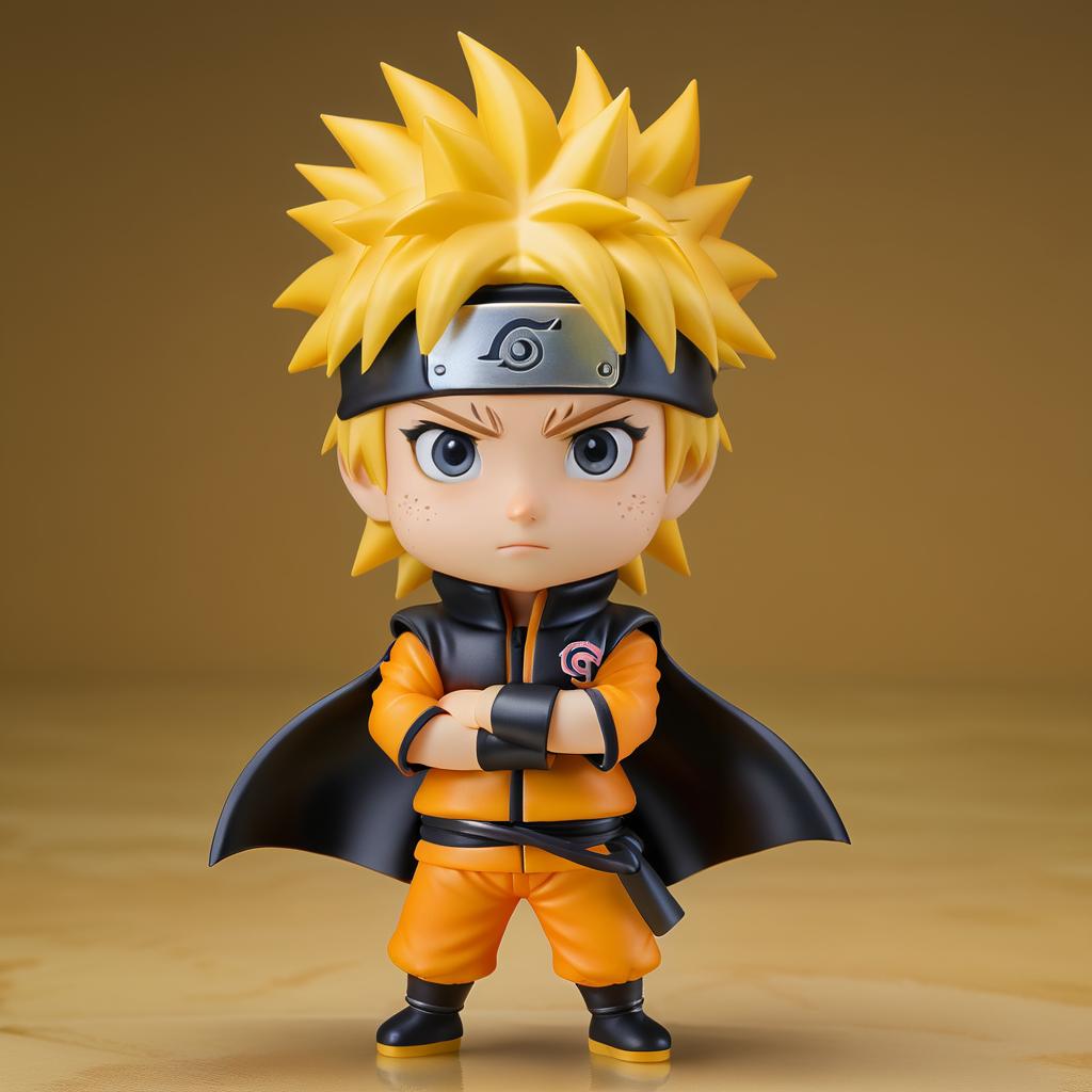 High-Quality Naruto Nendoroid Figure Photography