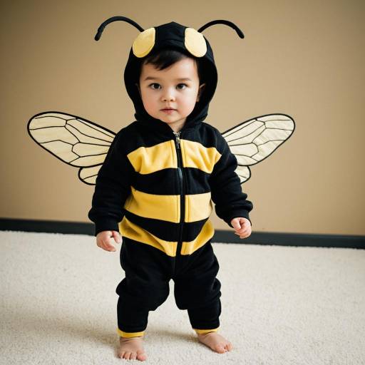 Adorable Infant Bumble Bee Costume Photo