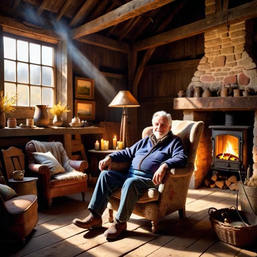 Serene Artist in Rustic Barn Retreat
