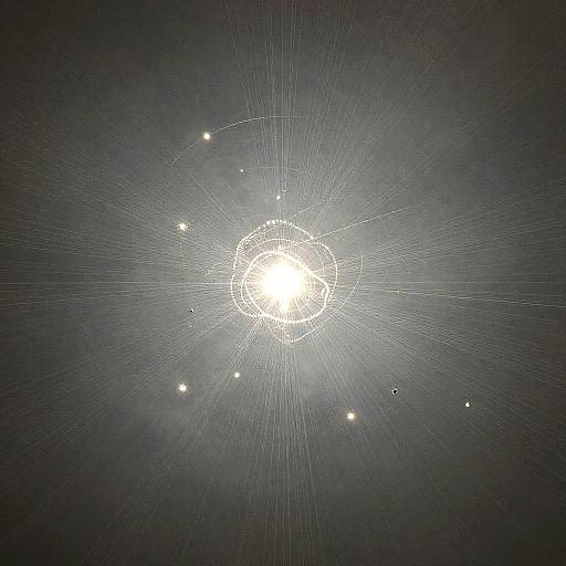 Quantum Realm Panorama with Shimmering Strings