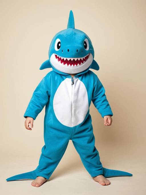Realistic Baby Shark Costume Cosplay Photo