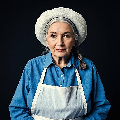 Realistic Old Woman Costume for Adults