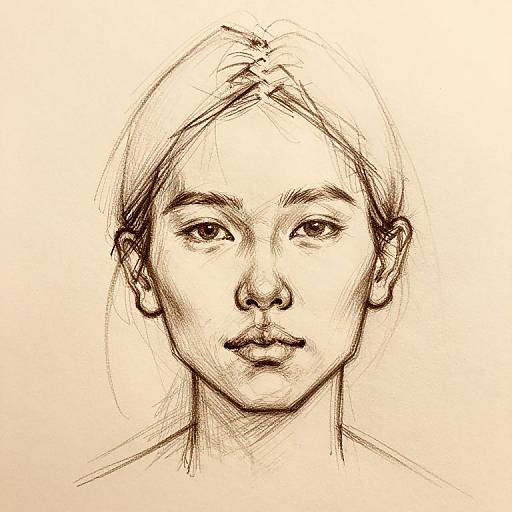 Hand-Drawn Expressive Face Contour