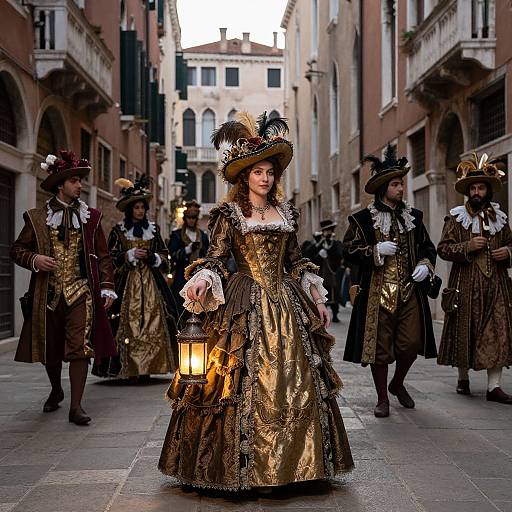 Venetian Carnival in 15th Century