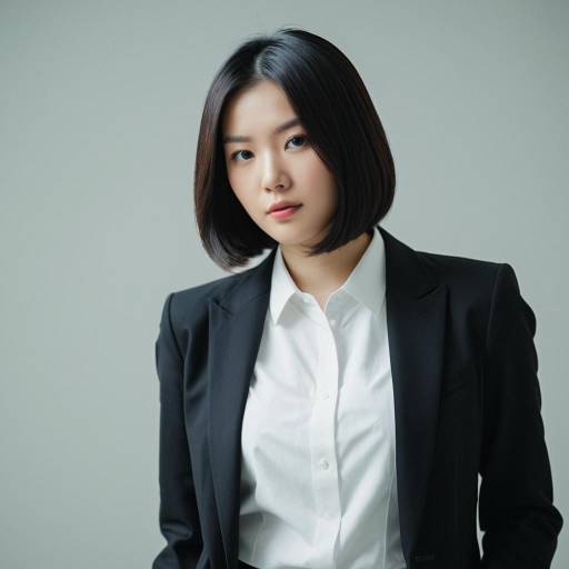 Portrait of Asian Woman in Business Attire