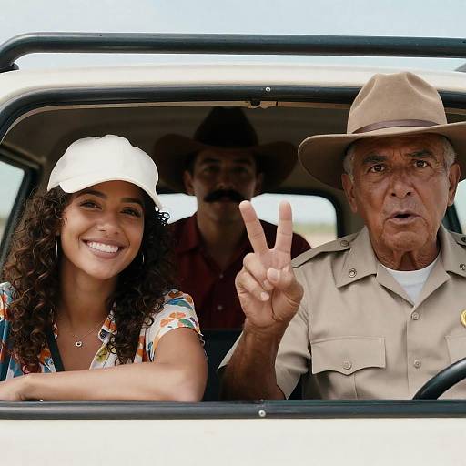 Three Friends on an Adventurous Ride