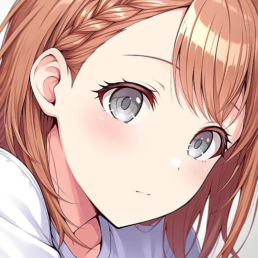 Illustration of Hanasato minori, project sekai in the style of Ment