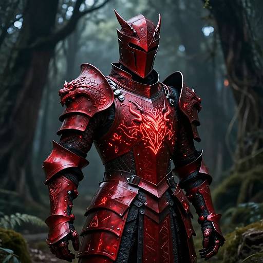 Mage Knight in Dragon Motif Armor