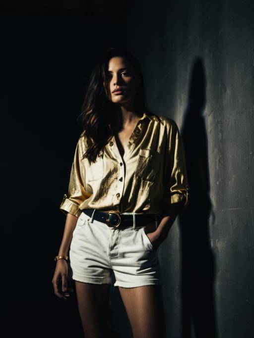 Casual Chic Look with Beige Blouse